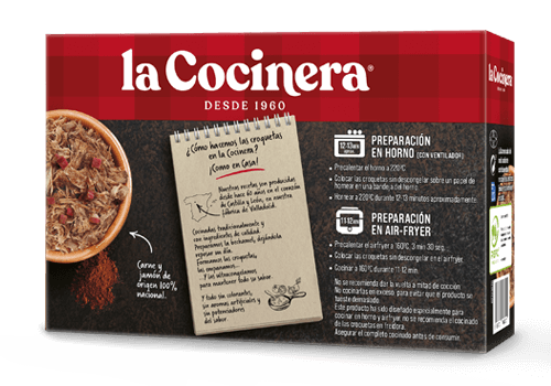 Croquetas horneables de cocido