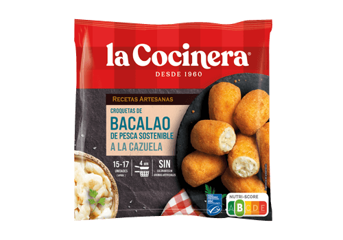 Croquetas artesanas bacalao