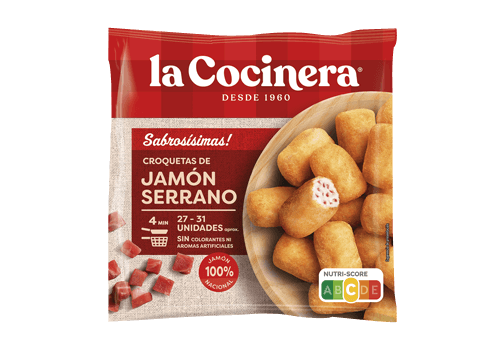 Croquetas sabrosísimas Jamón serrano