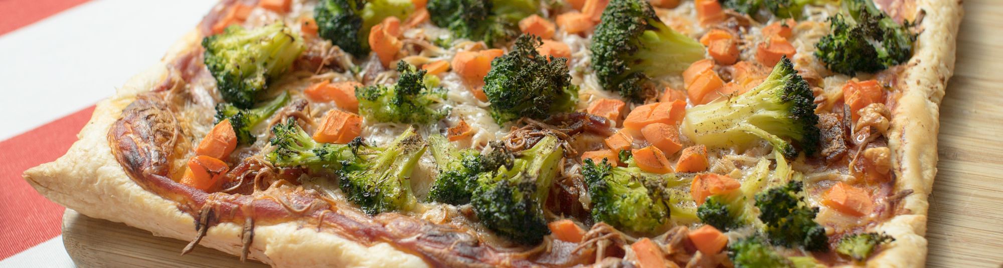 Coca de brocoli La Cocinera 1148 x 307