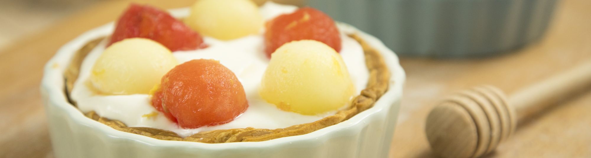 Tartaleta de melón y sandía La Cocinera 1148 x 307